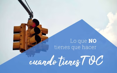 Lo que no tienes que hacer cuando tienes TOC